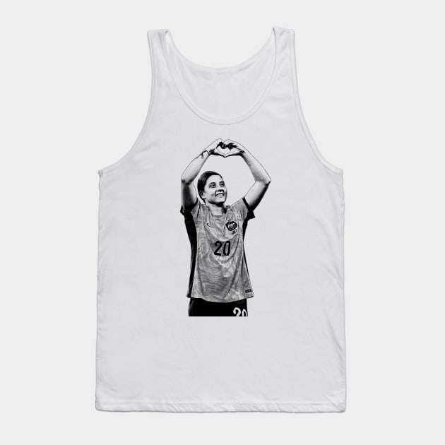 Sam Kerr Tank Top by Puaststrol